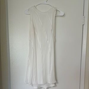 Summer Away by Free People White Sleeveless Dress